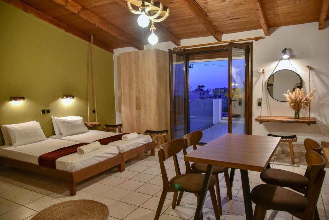 Iraklis Apartments Stalida エクステリア 写真