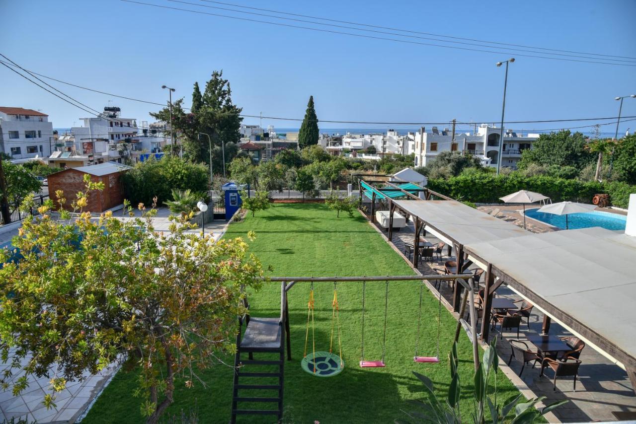 Iraklis Apartments Stalida エクステリア 写真