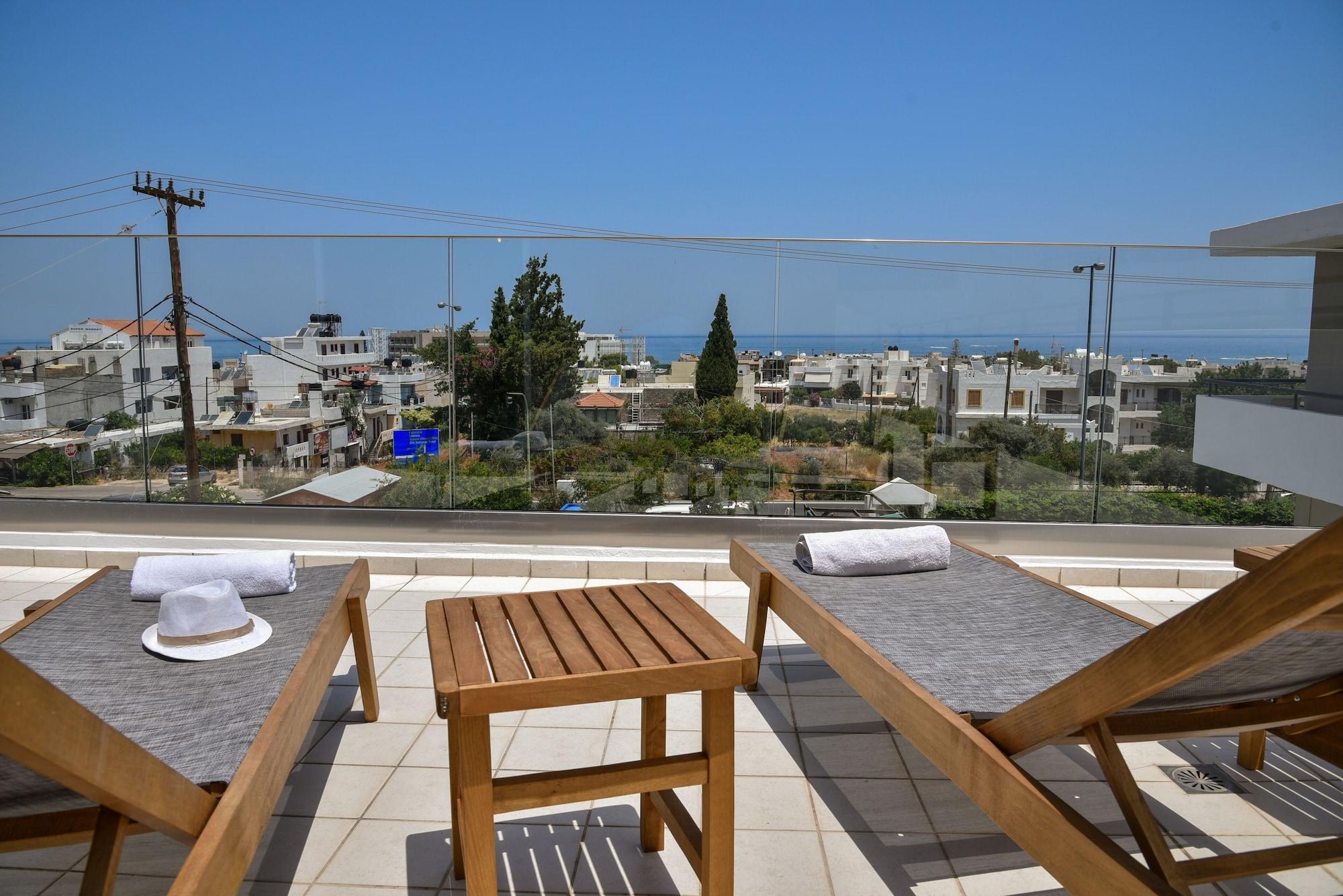 Iraklis Apartments Stalida エクステリア 写真
