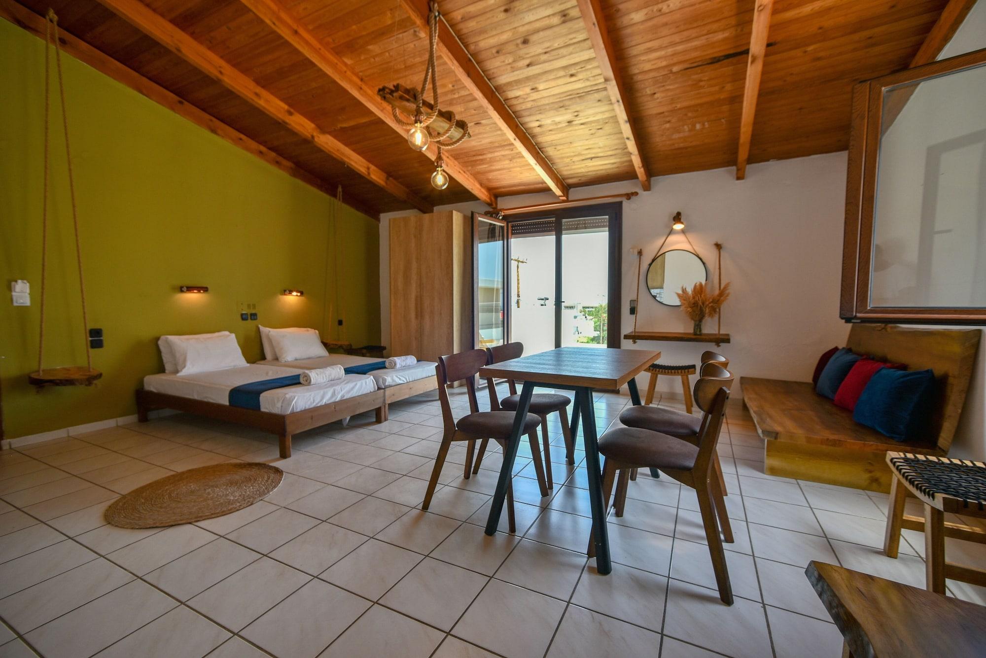 Iraklis Apartments Stalida エクステリア 写真