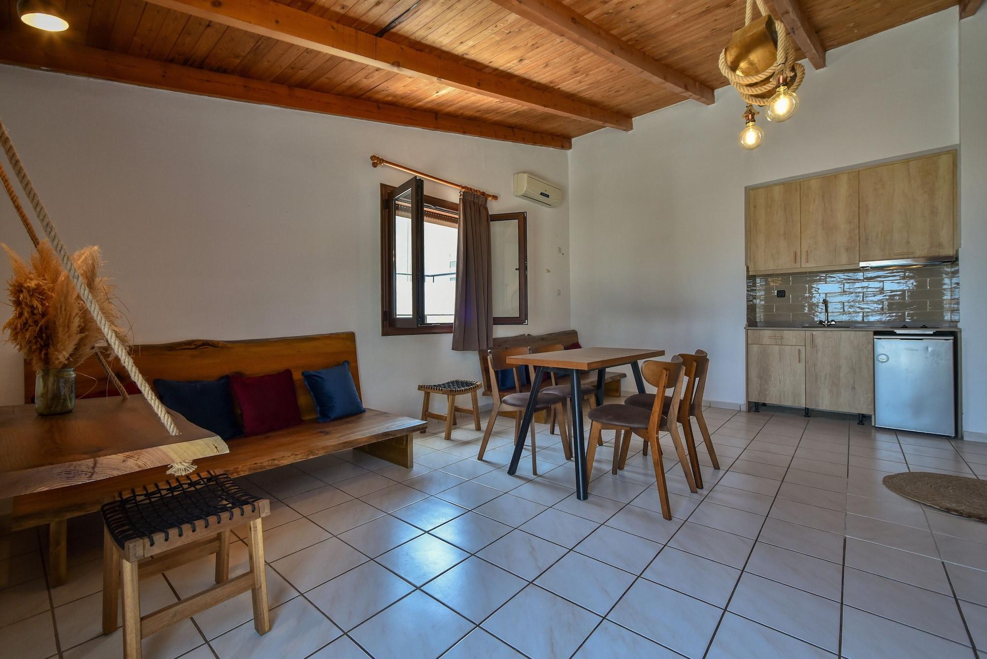 Iraklis Apartments Stalida エクステリア 写真