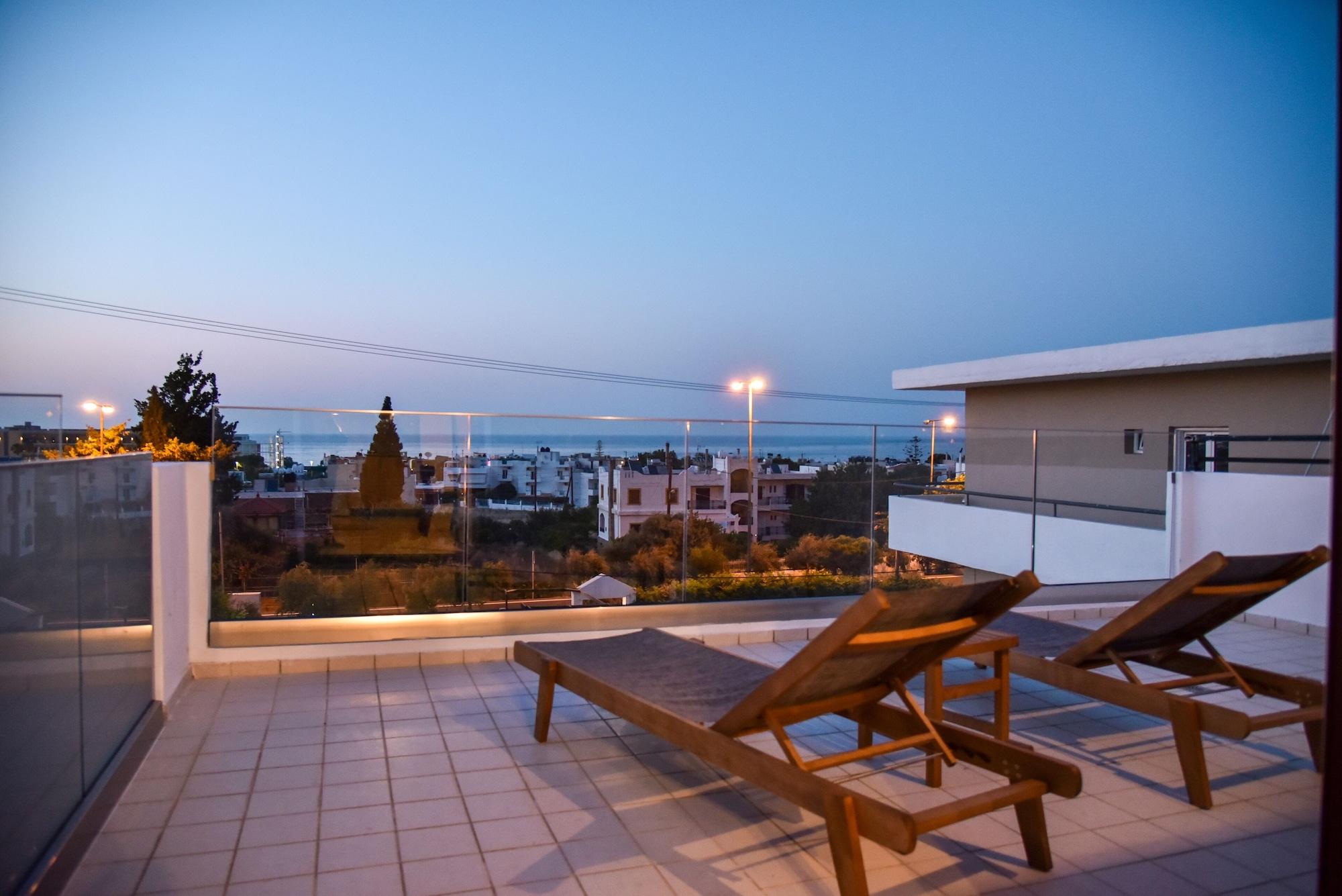 Iraklis Apartments Stalida エクステリア 写真