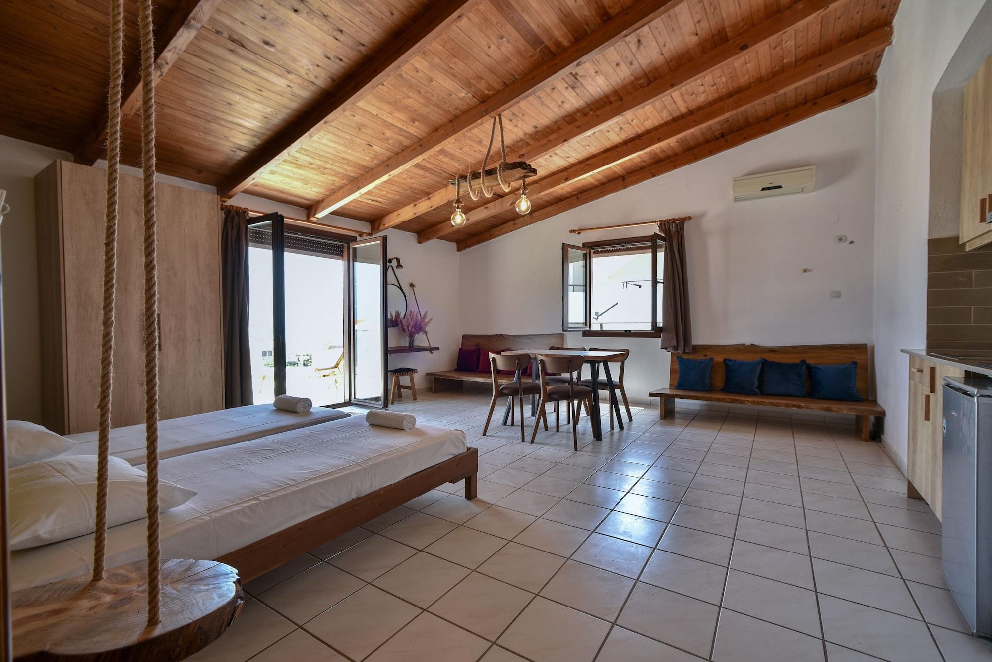 Iraklis Apartments Stalida エクステリア 写真