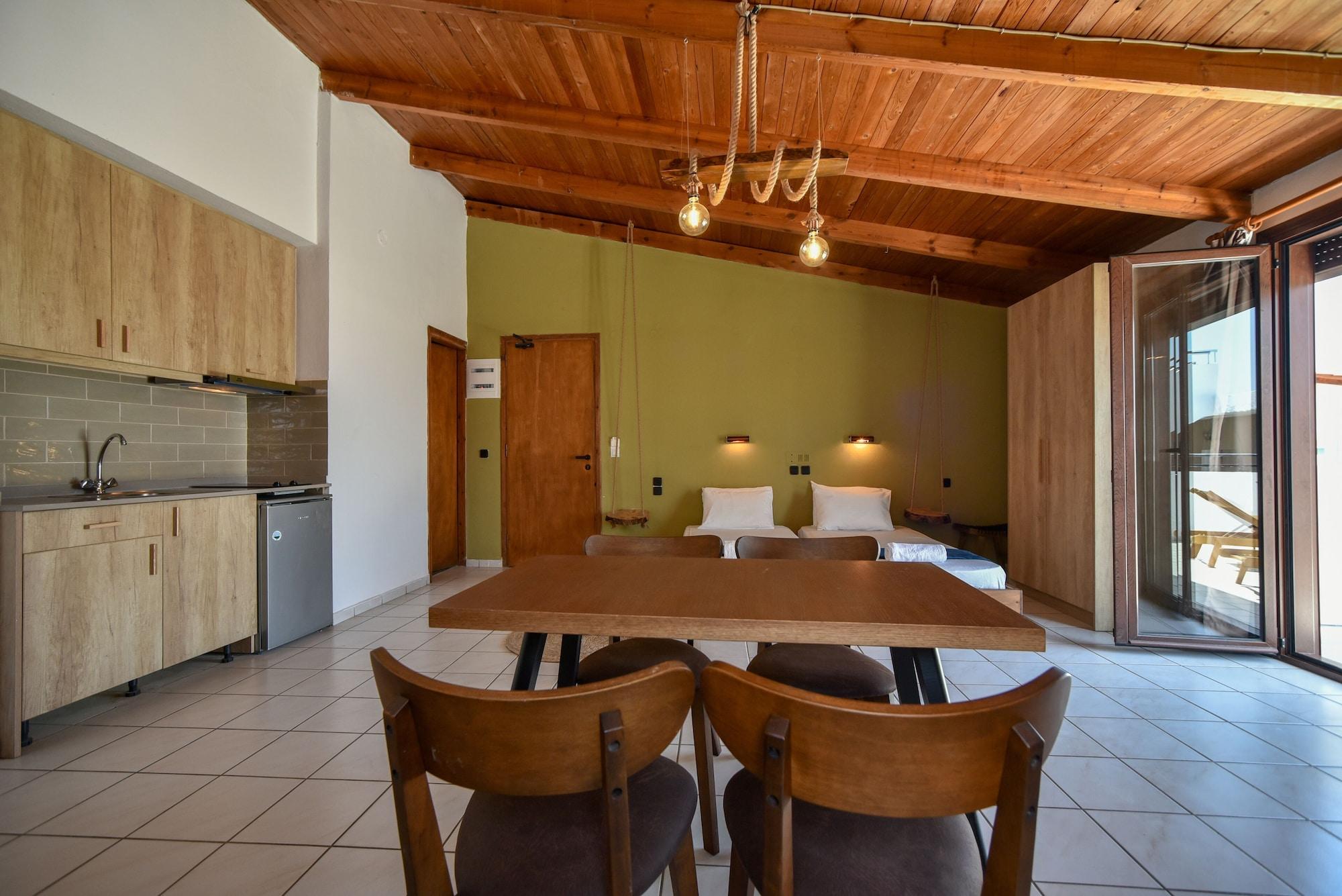 Iraklis Apartments Stalida エクステリア 写真