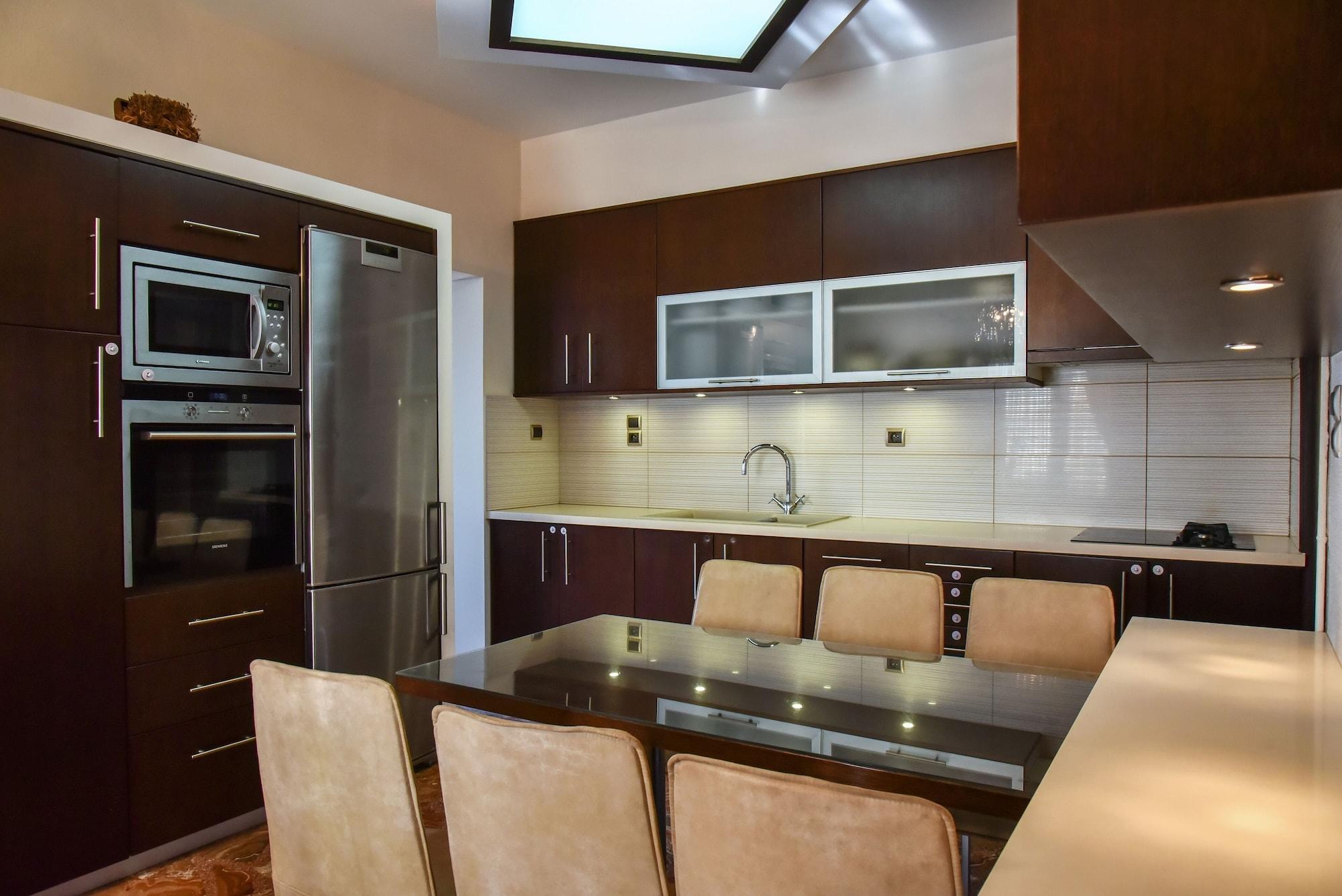 Iraklis Apartments Stalida エクステリア 写真