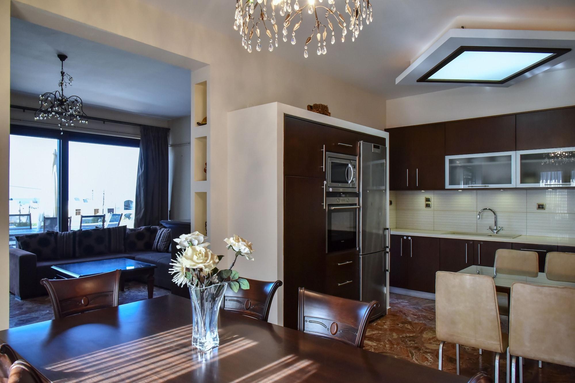 Iraklis Apartments Stalida エクステリア 写真